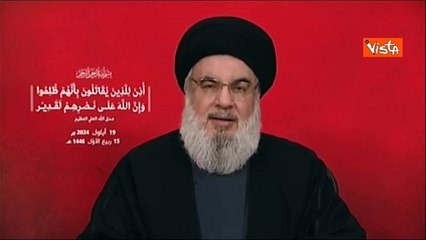 Medio Oriente, Nasrallah: "Punizione a Israele ci sar?, non diciamo quando n? dove"