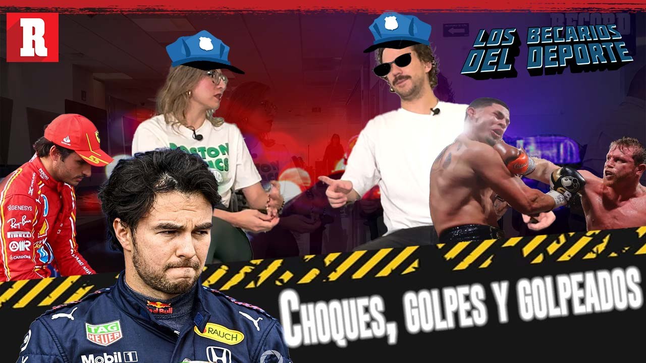 Sainz CHOCA a CHECO, Canelo y la ch"·$ de su vida a Berlanga, América RENACE | Becarios del Deporte