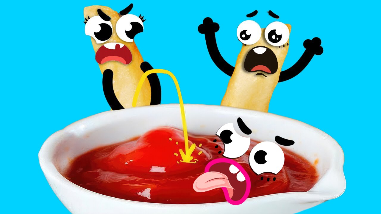 Doodle Drama & Food Funnies | Crazy Chats with Edible Delights by DOODLAND
