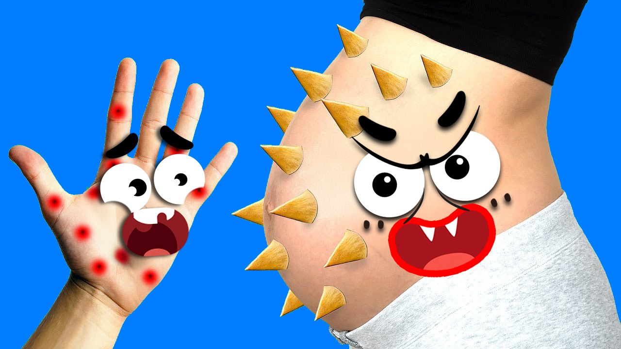 Food Fights Back | Doodles in Daily Drama & Awkward Moments by DOODLAND