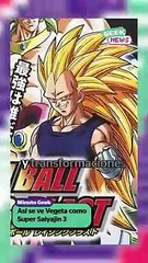 Así se ve el diseño oficial de Vegeta como Super Saiyajin 3 | Reporte Indigo