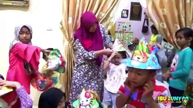 Keysha Datang & Bernyanyi di Pesta Ulang Tahun Teman, Ada Kue DORAEMON _ Happy Birthday
