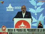 Jorge Rodríguez: El presidente Maduro se mantiene firme a pesar de los ataques recibidos