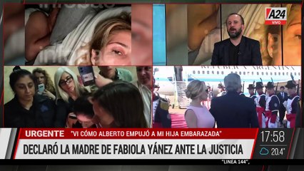 NUEVAS FOTOS DE FABIOLA GOLPEADA + LA DECLARACIÓN DE LA MADRE: "ALBERTO LA TIRÓ AL PISO EMBARAZADA"