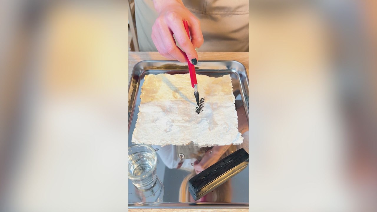 Créer du papier et de l'encre 