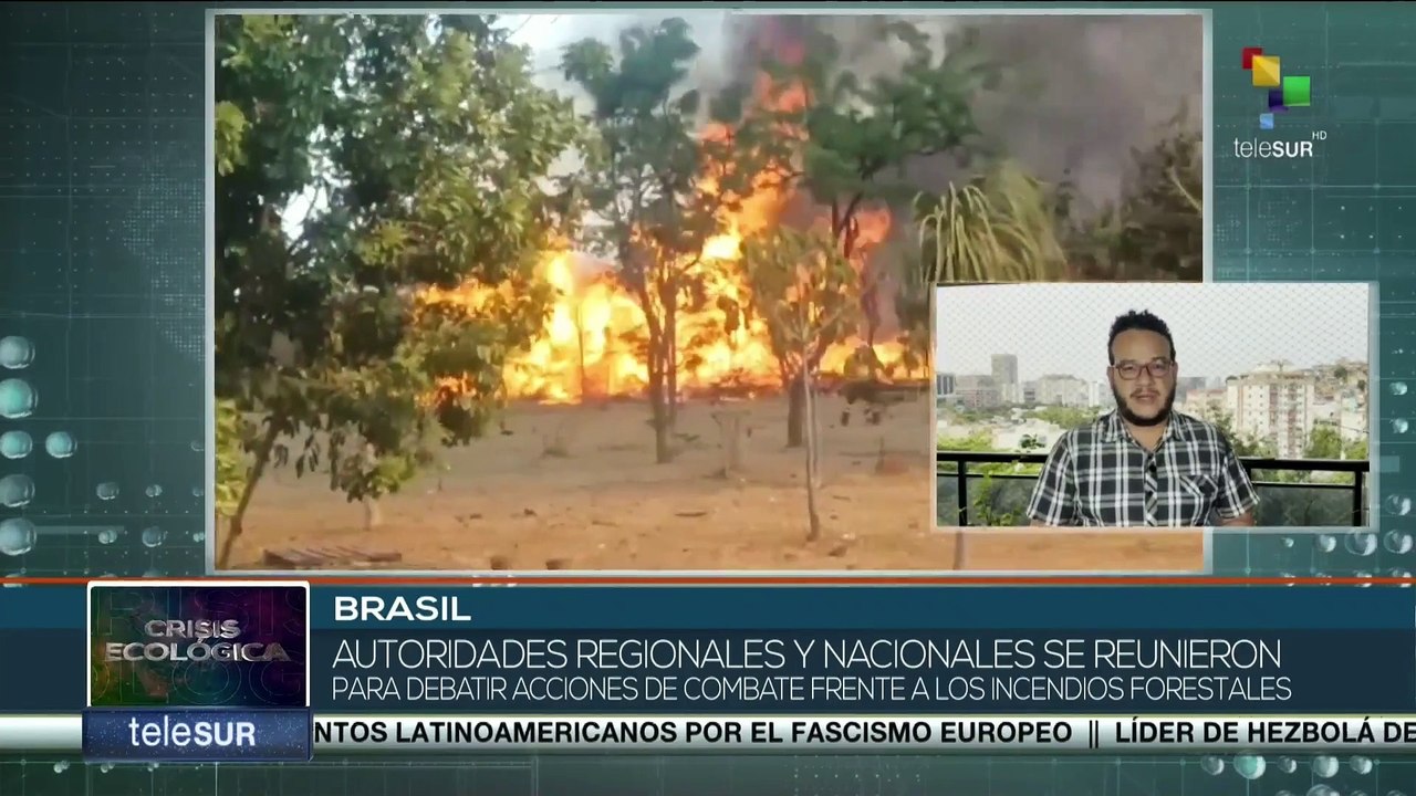 Brasil continúa en alerta por incendios forestales