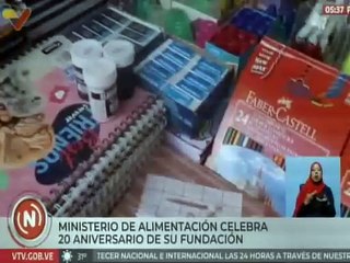 Caracas | Minppal celebra 20 años garantizándole la seguridad alimentaria del pueblo venezolano