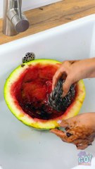 Easy Clean with Soap Brush! Keeping Hands Spotless #shorts