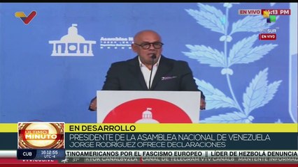 Jorge Rodríguez: Edmundo González reconoce al Presidente de la AN y a la Vicepresidenta de la República