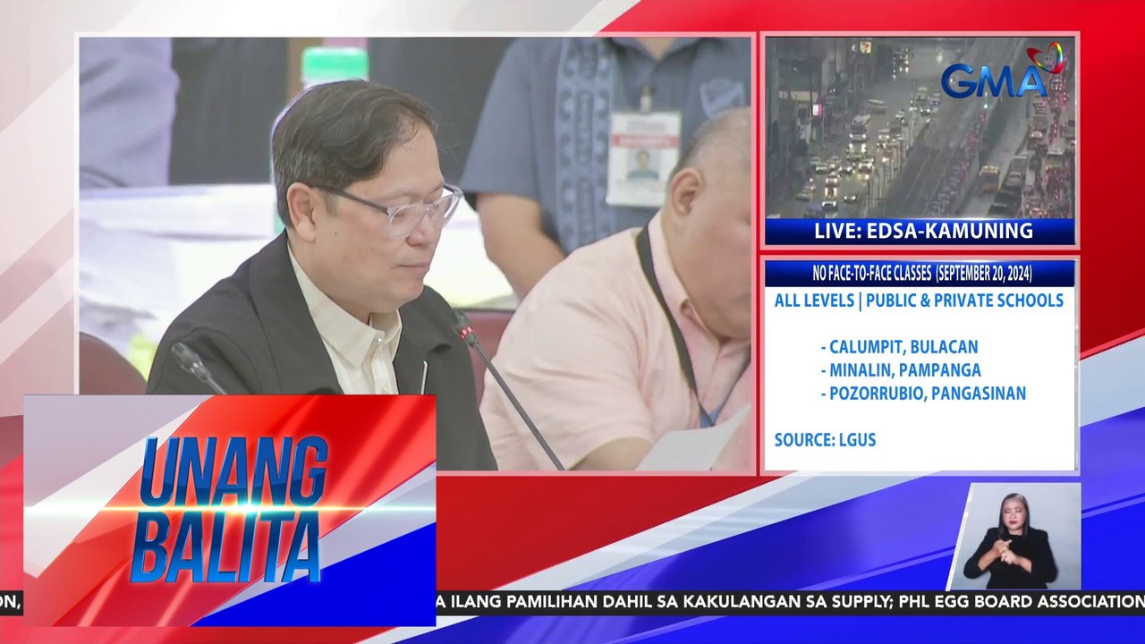 Dating Iloilo City Mayor Mabilog, ikinuwento sa Kamara ang mga natanggap niyang banta sa kaniyang buhay | Unang Balita