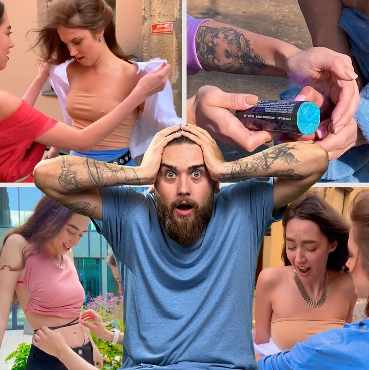 Creative Hacks for Stylish Transformations !!! The Dudes REACT to 5-Minute-Crafts Clothing Hacks!