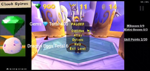 Spyro 3 Year of the Dragon PS1 Walkthrough Part 4 100%