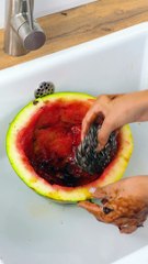 Easy Clean with Soap Brush! Keeping Hands Spotless #shorts