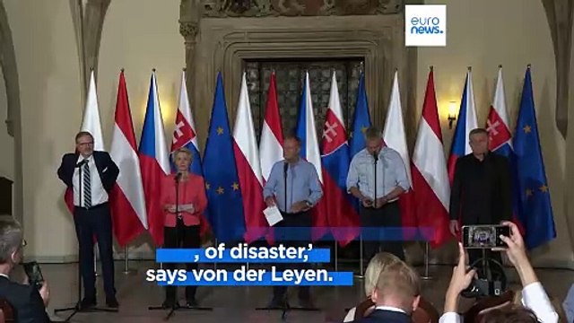 EU chief visits flood-stricken region in Poland and pledges billions in swift aid