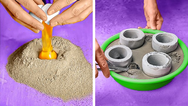 From Cement to Art: Transforming Ordinary into Extraordinary. DIY Project Ideas