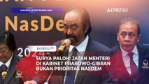 Surya Paloh Tegaskan Nasdem Tak Ingin Jadi Prioritas di Jatah Menteri Kabinet Prabowo-Gibran