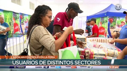 Implementan controles en feria del IMA para venta de arroz