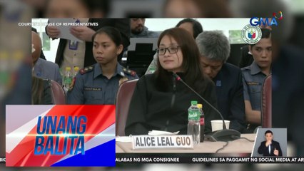 Alice Guo, babasahan ng sakdal mamaya sa Valenzuela Regional Trial Court | Unang Balita