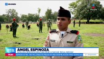 Ángel Gabriel decidió entrar al Servicio Militar Nacional de manera voluntaria