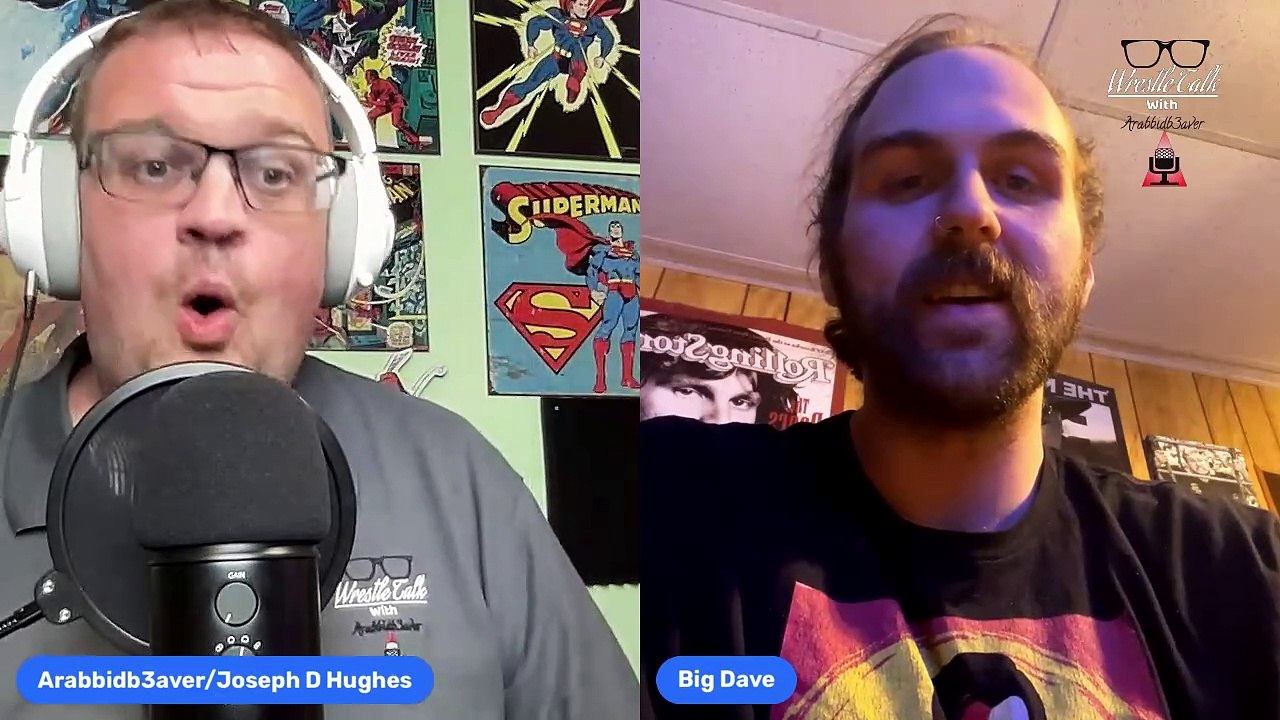 Wrestle Talk with Arabbidb3aver Has from New South Pro Wrestling,The Biggest Man Alive with us Big Dave!