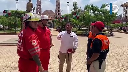 Realizan mega simulacro nacional de Protección Civil en la región