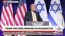 Trump dit aux juifs qu'ils devraient « se faire examiner la tête » lors de son événement antisémite.Merci Khamala hq 