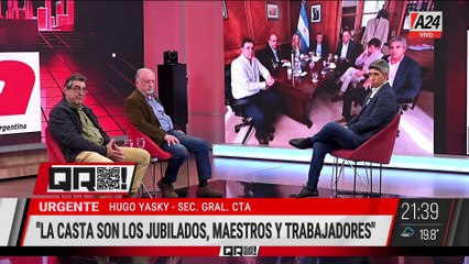 REUNIFICACIÓN DE LA CTA: "LA GENTE EMPIEZA A VER QUE FUE ESTAFADA ELECTORALMENTE"