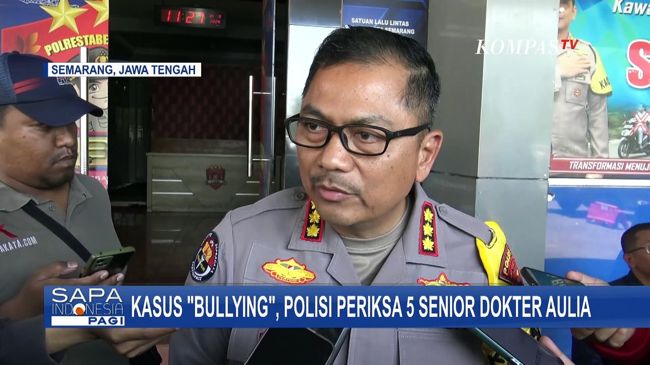 Polisi Periksa 5 Senior Dokter Undip Aulia soal Kasus 'Bullying' hingga Ibunda Korban Minta Keadilan