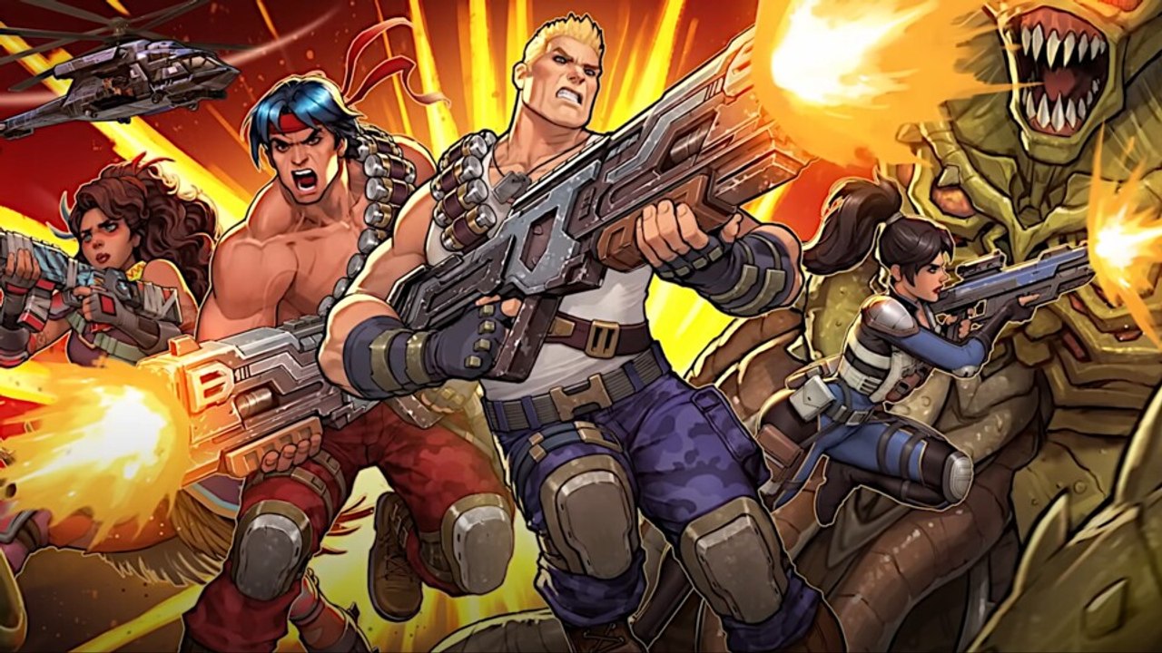 Contra: Operation Galuga zeigt im Gameplay-Trailer wilde Sci-Fi-Ballereien auf Steroiden