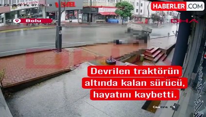 Kahreden görüntü Türkiye'den! Traktörün altında kalarak feci şekilde can verdi