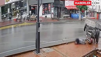 Bolu'da Feci Traktör Kazası: Güvenlik Kamerası Görüntüleri Ortaya Çıktı