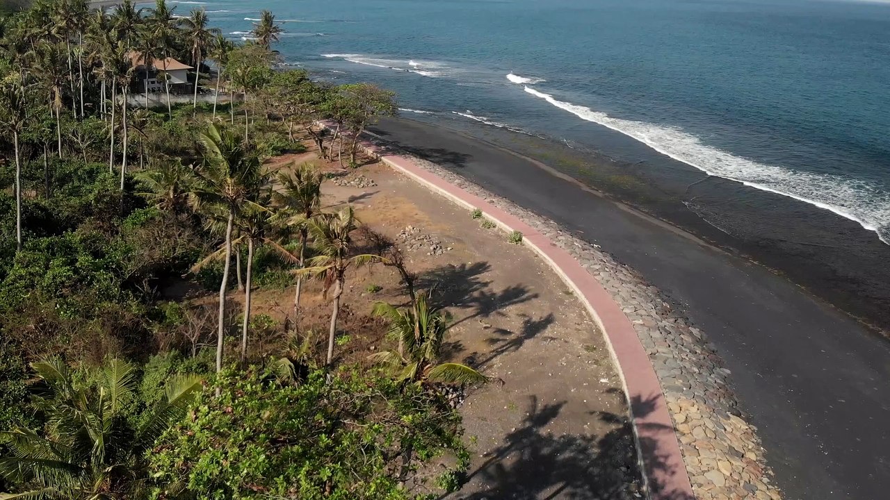 Beach shore at Indonesia