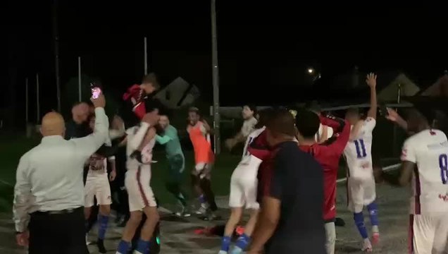 La fête de la victoire du Sporting Bruxelles à Loyers