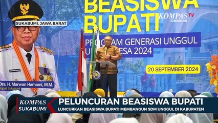 Luncurkan Beasiswa Bupati Membangun SDM Unggul Di Kabupaten
