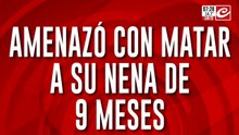 Mujer se atrincheró en su casa y amenazó con matar a su beba de nueve meses