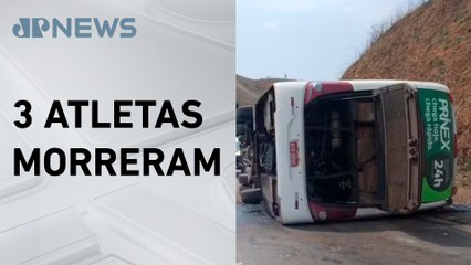 Polícia apura acidente de ônibus do Coritiba Crocodiles no Rio de Janeiro
