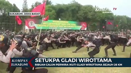 Download Video: Berjalan Sejauh 26 Kilometer, Ribuan Calon Perwira Ikuti Gladi Wirottama