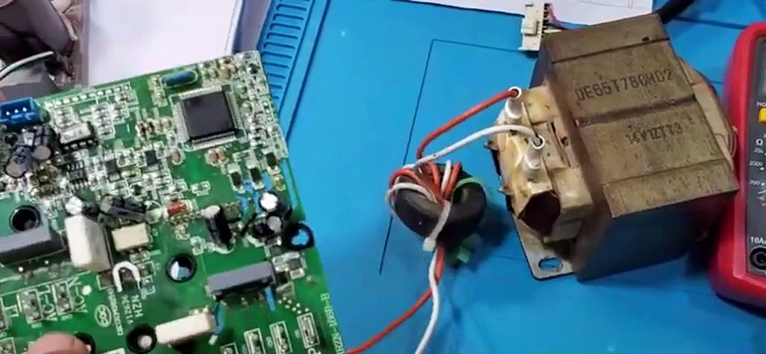 #125 Haier DC inverter  split Air conditioner E7 Error solve And IPM  PCB repair