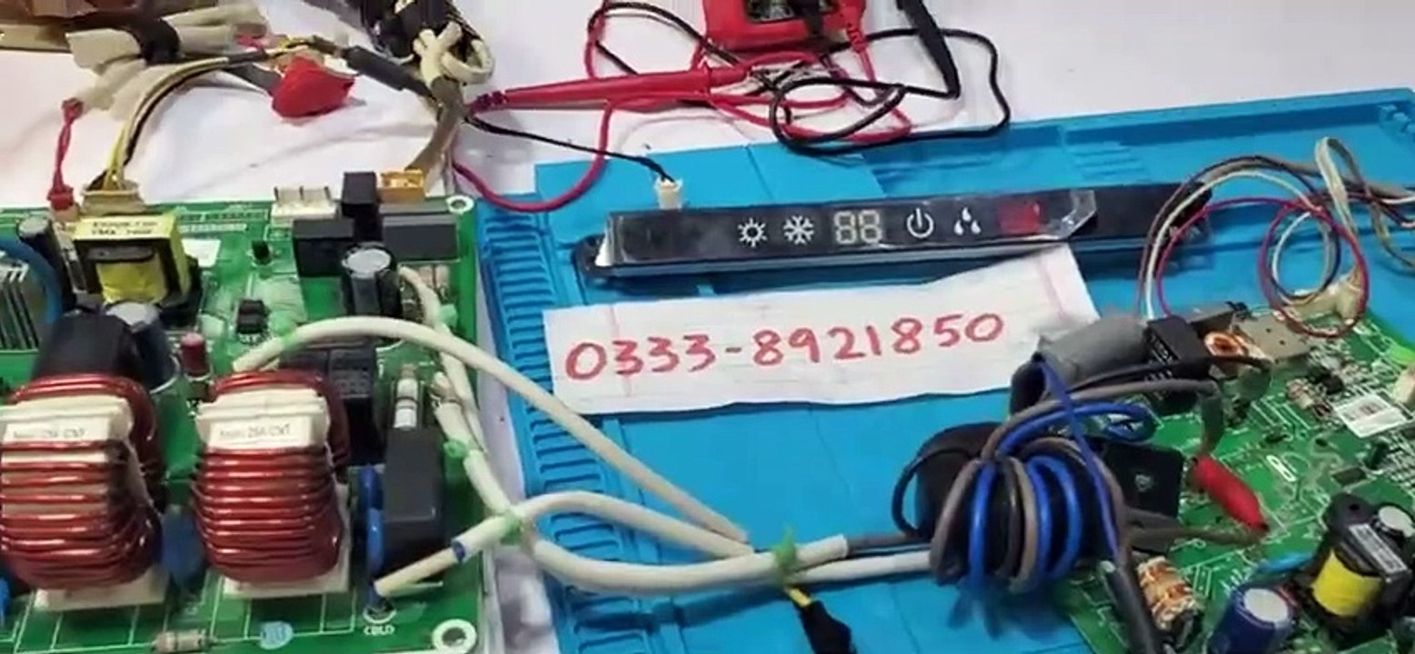 #126 Gree DC Inverter AC E6 error code falt solved. koi be error nahi ...