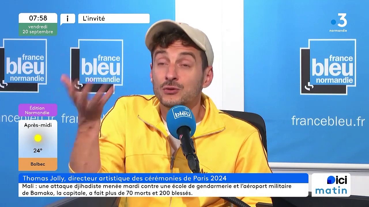 Le metteur en scène Thomas Jolly et son enfance en Seine-Maritime