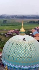 Menggunakan Aspal Cair: Solusi Cerdas untuk Kebocoran Kubah Masjid | Jasa Cat Ulang Kubah Masjid