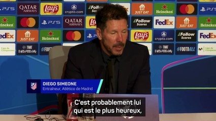 Simeone : "On a besoin de Griezmann à ce niveau"