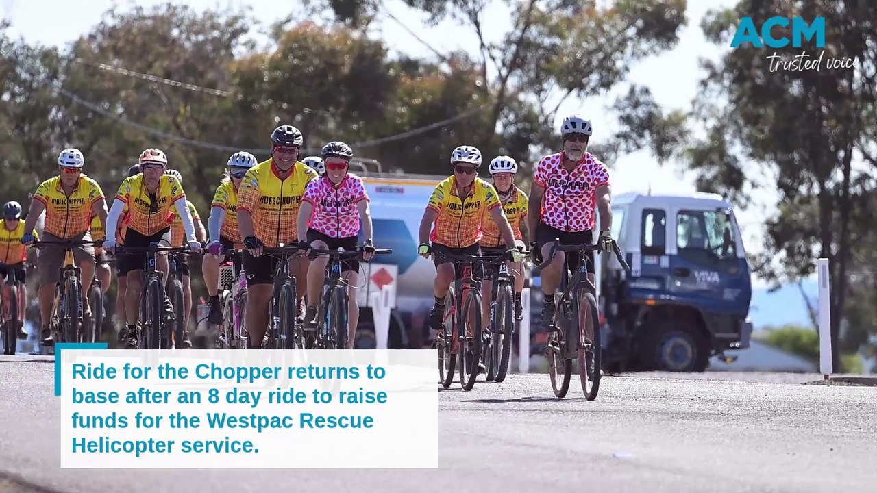 Ride for the Chopper 2024 arrives in Tamworth