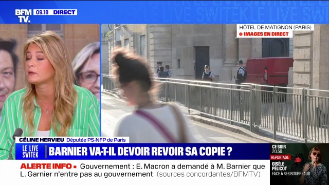Céline Hervieu (PS), sur le nouveau gouvernement: Je suis assez fière qu'il n'y ait aucun membre du NFP qui participe à cette mascarade
