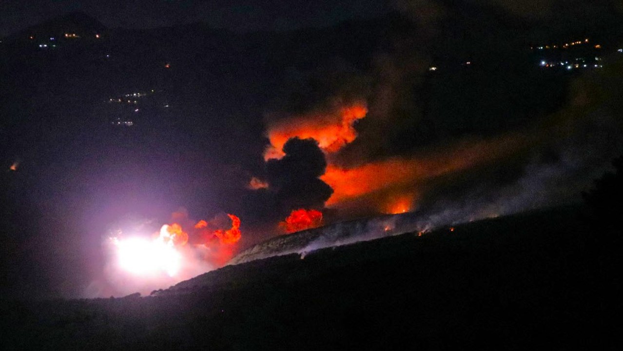 Israel bombardiert hunderte Hisbollah-Stellungen