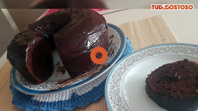 Bolo de chocolate prefeito de liquidificador