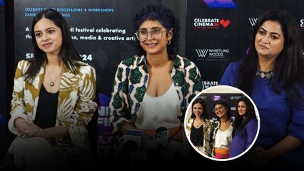 Kiran Rao ने Laapataa Ladies की कास्ट के साथ स्टूडेंट्स से की मजेदार चर्चा | Celebrate Cinema 2024
