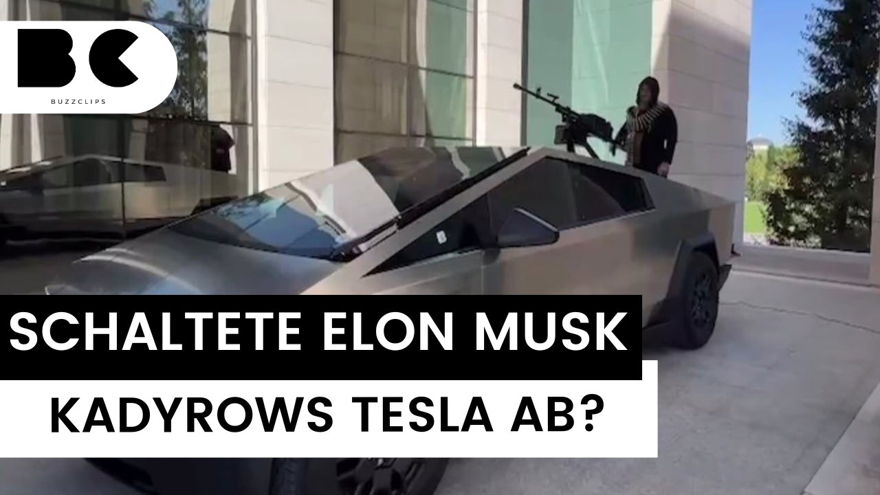 Ramsan kadyrow: deaktivierte elon musk seinen cybertruck?