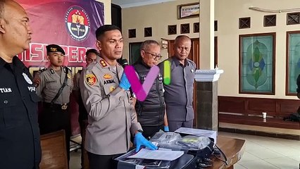 Operator Judol Tampung Rp356 M di Ciamis DItangkap