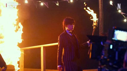 Wednesday - Sezon 2 kamera arkası